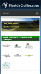 Mobile Screenshot of floridagolfer.com
